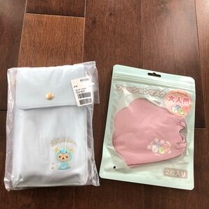 Japan San-X Rilakkuma Sumikko Shoulder Bag Phone Pouch Mask Crossbody Messenger